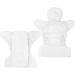 BaeBae Goods Newborn Cloth Diapers - 8 Reusable Diapers with Inserts | Leak-proof & Adjustable for Boys and Girls - Buy Online on GoSupps.com