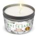 MAGNIFICENT 101 White Sage Smudge Candle for House Energy Cleansing, Banishes Negative Energy I Purification and Chakra Healing - Natural Soy Wax Tin Candle