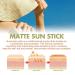 Matte Sun Stick Mugwort & Camelia Korean Sunscreen SPF 50+ PA+++ | Non-Greasy No White Cast | Face & Body Moisturizer (18g - Buy Online on GoSupps.com
