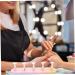 FOMIYES 4 Sets Nail Practice Holder Beauty Nail Display Training Nail Display Nail Stands for Nail Art Training Nail Racks Nail Art Holder Rack Nail Flakes Accessories Plastic - Buy Online on GoSupps.com