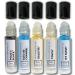 Mens Cologne Sampler Sets - Travel Size Perfume Scented Body Oil Alt Fragrances Replicant Perfume Roll on Mini Perfume Bottle for Man 5 pc (Clean Vibes)