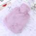 Healifty Purple Rabbit Plush Hot Water Bottle for Kids | Portable Hot Water Bag with Cover - Perfect for Comfort & Warmth - Buy Online on GoSupps.com