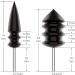 Sandalwood Leather Burnisher Bits 2-Pack for Rotary Tools - Pointed Tip & Multi Grooved Tips for Clean Edges in Leathercraft (Set A) - Buy Online on GoSupps.com