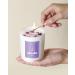 AOOVOO Lavender Scented Candles - Aromatherapy Soy Candle with Crystals | 10oz Gifts for Women & Moms - Perfect for Christmas & Birthdays - Buy Online on GoSupps.com