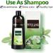 Hair color shampoo 500 ml instant shampoo for brown hair herbal shampoo gray hair shampoo for men and women brown shampoo - Buy Online on GoSupps.com