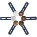 6 PCS Luxiv Waistband Extender Buttons for Men and Women - Metal No Sew Buttons for Jeans Pants Collar (2in) - Buy Online on GoSupps.com