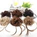 Messy Bun Hair Piece for Women Synthetic Messy Bun Hair Piece Curly Hair Bun Extensions with Straight Tails Elastic Band Curly Chignon False Hairpieces Ponytail Extensions for Women Fake Hair Access 2 - Buy Online on GoSupps.com