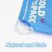Buy Lectorias Blue Cooling Pads Gel - Reusable Cold & Hot Compress Double-Sided Cooling Packs for Instant Relief - Buy Online on GoSupps.com