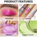 Oulac Glitter Eyeshadow Metallic Finish - Waterproof High Impact Pink Eyeshadow | Long-Lasting Christmas Makeup | Vegan Formula 12g (09) Pink Lady - Buy Online on GoSupps.com