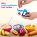 JUYOO Baby Fruit Feeder Set - 3 Food Pacifiers with Clips for Babies & Toddlers - Buy Online on GoSupps.com