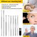 9 Pcs Ear Pick Earwax Removal Kit Ear Cleansing Tool Set Ear wax Removal Tool Ear Curette Ear Wax Remover Tool with a Cleaning Brush and Storage Box Medical Grade for Children and Adults Silver - Buy Online on GoSupps.com