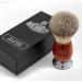 Brent Berkeley Original Razor Brush - Silvertip Fiber Vegan Shaving Brush for Cream & Gel - Fast-Drying Synthetic Hair for Wet Shaving - Buy Online on GoSupps.com