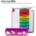 Foubiss BPA-Free Pill Organizer - 7-Day Tablet Box with 4 Compartments - Senior-Friendly & Portable Medication Storage - Buy Online on GoSupps.com