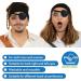 Adjustable Pirate Eye Patch - 2 Pcs Reusable Cosplay Eye Cover for Adults | Left & Right Eye Fit - Buy Online on GoSupps.com