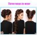Messy Bun Hair Piece for Women Messy Hair Bun Extensions Long Synthetic Fluffy Hair Bun Wrap Around Scrunchies DIY Curly Elastic Band Hair Extensions Hairpieces for Women Fake Hair Accessories for 4 - Buy Online on GoSupps.com