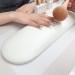 Nail Arm Rest with Mat Nail Cushion Hand Rest Professional Nail Tech Arm Rest Stand Manicure Hand Pillow for Nail Techs (White)