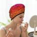Rainbow Glitter Microfiber Hair Towel - Soft Super Absorbent Hair Wrap for Long Curly & Thick Hair - Quick Dry Coral Velvet Cap for Women - Buy Online on GoSupps.com