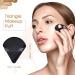 Triangle Makeup Powder Puff - Soft Velours Triangle Applicator for Flawless Face Finish | Quosten Tro - Buy Online on GoSupps.com