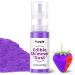 Wwtop edible glitter 10g glitter powder for drinks glitter spray edible glitter dust glitter powder tasteless food color powder powder dust for cakes cocktails fondant drinks (purple) purple