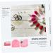 nail polish head box nail drill storage nail grinding head holder nails drill bits nail drill bit holder drill bit holder for nails drill bits for nails Organizer clean plastic - Buy Online on GoSupps.com