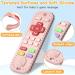 Scuwtocn Silicone Teething Toys Set for Babies 6-12 Months - Remote Control Shape Teethers in Pink & Blue | Chew Toys to Soothe Gums for Infant Toddler Boys and Girls - Buy Online on GoSupps.com