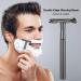Tickas Stainless Steel Double Edge Safety Razor - Perfect Manual Mustache & Beard Removal Tool for Travel & Hotels - Buy Online on GoSupps.com