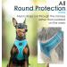 Thinkpet No-Pull Dog Harness & Leash Set - Adjustable Breathable Reflective Safety Harness for Small Medium & Large Dogs (Blue) - Buy Online on GoSupps.com