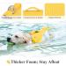 Vivaglory Dog Swimming Vest for Small & Medium Dogs - Adjustable Easy to Remove Yellow (L: 66-79 cm) - Buy Online on GoSupps.com