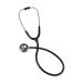 MABIS Stethoscope Adult with Infant Bell Diaphragm Stainless Steel Chest piece Dual Binaural and 22 Inch Tubing with 2 Extra sets of Ear tips Black