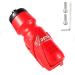 GEMFUL Cycling Water Bottle Cage Lightweight with 24 Ounce Bike Bottle Combo Red