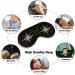 Compass Sleep Mask - Adjustable Blindfold for Men and Women | Blocks Light for a Restful Night's Sleep | Perfect for Travel and Napping - Buy Online on GoSupps.com