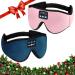 MUSICOZY Sleep Headphones Bluetooth Wireless Headband Sleep Mask Sleeping Headphones Music Eye Mask Earbuds for Side Sleepers Air Travel Office Nap Unique Holiday Christmas Gifts Pack of 2