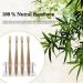 Eco-Friendly Bamboo Toothbrush - Dark Soft Bristles with Activated Carbon | Sustainable Proco-Wood Design - Buy Online on GoSupps.com