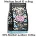 Bones Coffee Company Cookies 'N Dreams 12 oz Ground Coffee - Cookie & Creams Flavor | Medium Roast Arabica Beans | Flavored Coffee Gift - Buy Online on GoSupps.com