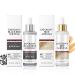 Peel Shot Glow Rice Ampoule Duo Exfoliant Au Riz Noir Et Blanc Ampoule White Rice Nettoie en Profondeur les Pores Am liore la Peau Rugueuse Hydrate en Profondeur Exfoliant Visage