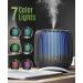 Jack & Rose 140ml Small Diffuser for Home & Office - 7 Color Essential Oil Air Diffuser with Auto Off Function - Buy Online on GoSupps.com