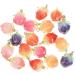 COHEALI 54 Pcs Acrylic Handmade Material Flower Dangle Earrings Mini Strawberry Pendant Novelty Ornaments 3d - Buy Online on GoSupps.com