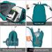 FENGDONG 35L Waterproof Packable Travel Backpack for Men and Women - Lightweight and Foldable Daypack (A3-Green-Upgrade) - Buy Online on GoSupps.com