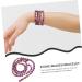 COHEALI 2pcs Beads Stone Beaded Bracelet Beaded Necklace Bead Bracelet Beaded Decor Beaded Jewelry Stone Jewelry Purple 0.80X0.80X0.80CM - Buy Online on GoSupps.com
