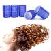 12 Pack Self Grip Salon Hair Rollers for DIY Curly Hairstyles - Large - Buy Online on GoSupps.com