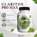 Claritox Pro Max | Extra Strength Ginkgo & Red Asian Ginseng | Natural Mood Booster & Cognitive Support | 60 Veggie Capsules | Vegan & Gluten-Free (1) - Buy Online on GoSupps.com