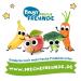Baby Cheeky Friends Organic Crispy Rings - Millet & Banana Snack for Babies 7+ Months | Vegan Gluten-Free | 2x8-Pack (16 Rings) - Buy Online on GoSupps.com