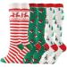 Christmas Multi-Color Compression Knee Socks for Pregnant Nurses - Edema Relief | International Shipping - Buy Online on GoSupps.com