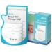 Edibaby Breast Milk Bags Nursing Bags Pack of 100 Sterilized BPA Free for Freezing Preserving Storing 100 Unidades