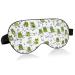 Haskirky Light Blocking Eye Mask Breathable and Adjustable Adult Men and Women Travel on Business Trips Yoga Meditation Light Smooth Comfortable Eye Mask Office Deep Sleep Goodies Funny Frogs Patte