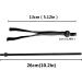 Adjustable Elastic Bands for Masks - 10 Inch High Stretch Straps for DIY Masks - 50PCS Black - Buy Online on GoSupps.com
