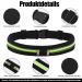 Yamitora 2-Piece Sports Belt Running Bag for Cell Phones - Lightweight & Adjustable | International Shipping - Buy Online on GoSupps.com