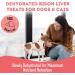 The Granville Island Pet Treatery Bison Liver Treats | Dehydrated Pet Food Treats for Dogs & Cat (80g) Freeze Dried Food Bites | Single Ingredient to Maintain Nutrients Vitamins and Healthy Oils Bison Liver 80 g (Pack of 1) - Buy Online on GoSupps.com
