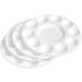 Amazon Basics Round Paint Tray Palettes White - Set of 15 - Buy Online on GoSupps.com