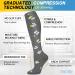 Compression Socks 20-30mmHg for Women & Men 6 Pairs Large-X-Large, Ideal for Running, Nursing & Sports | A03-Assorted - Buy Online on GoSupps.com
